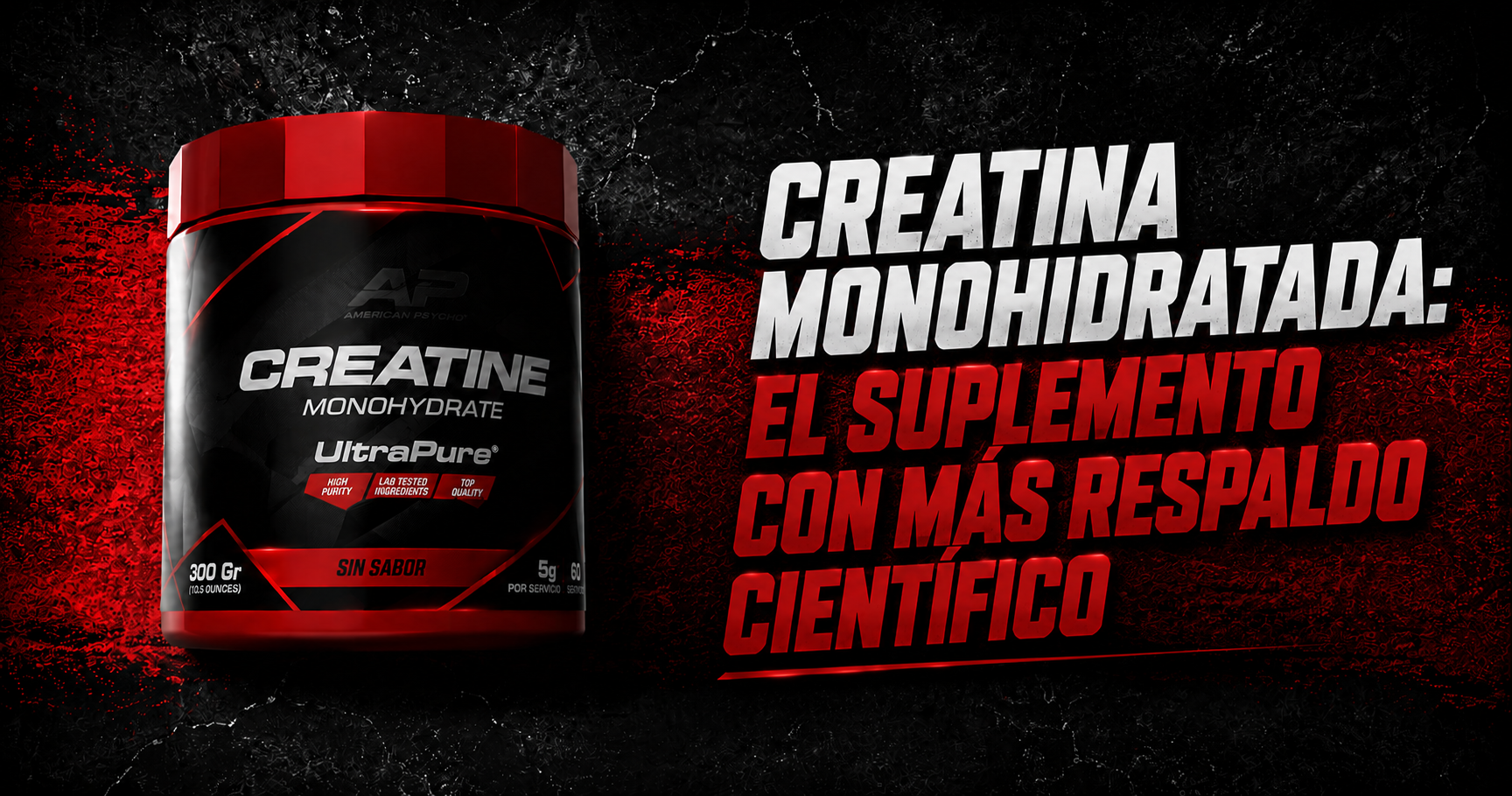 Creatina Monohidratada: El suplemento respaldado por la ciencia para la fuerza y el rendimiento