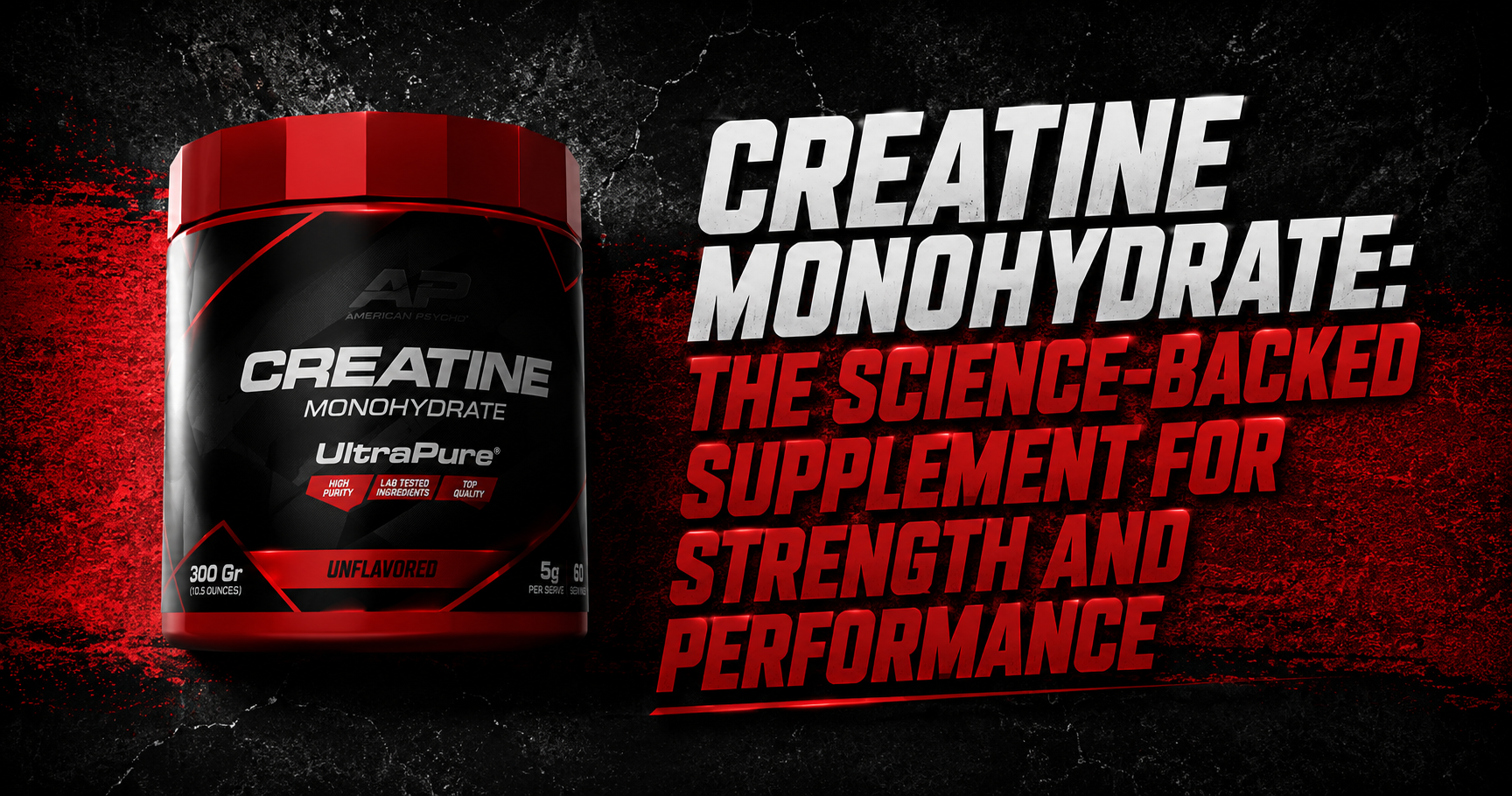 Creatine Monohydrate: The Science-Backed Supplement for Strength and Performance
