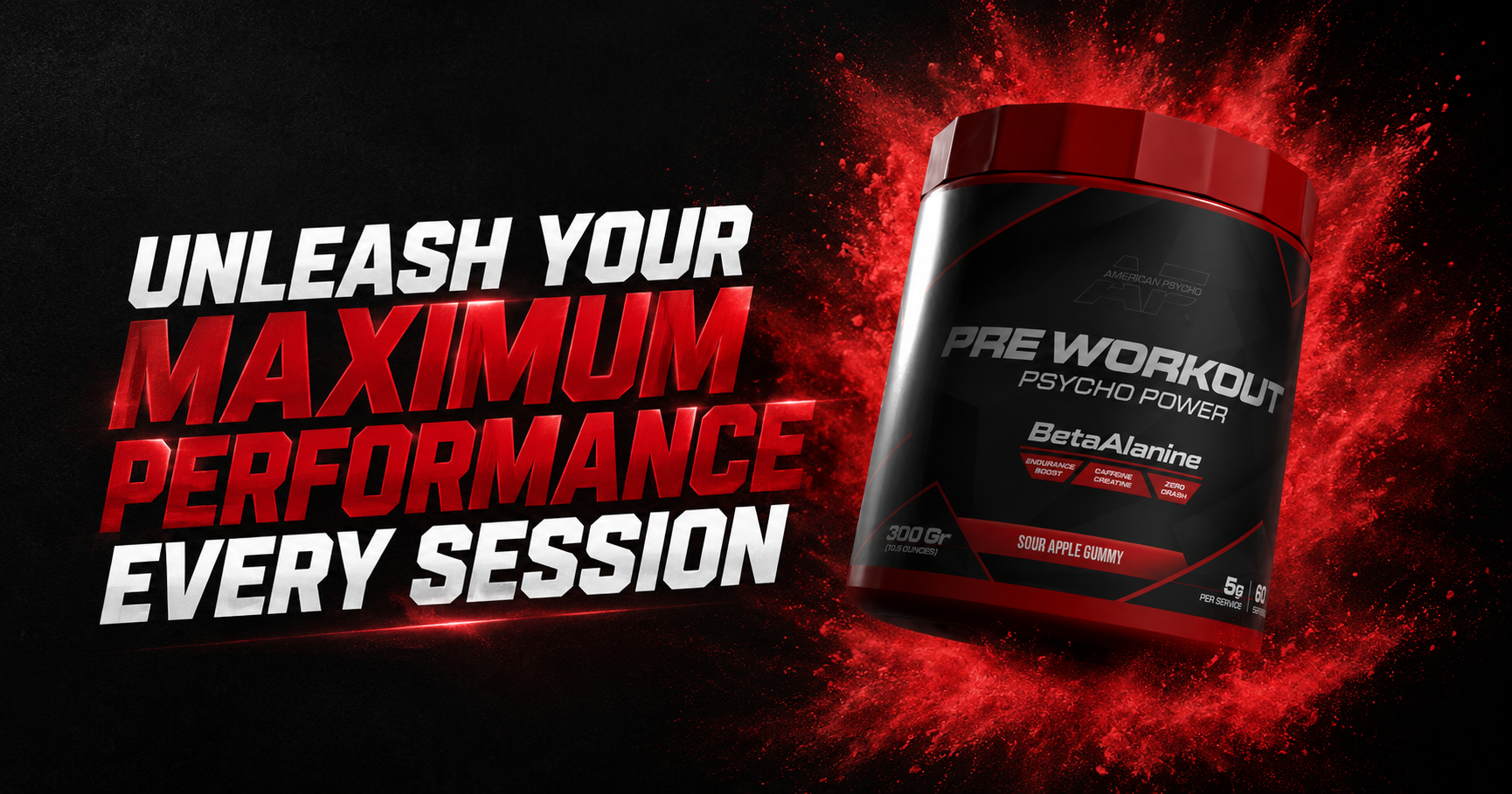 Pre-Workout Psycho Power: Unleash Your Maximum Performance Every Session